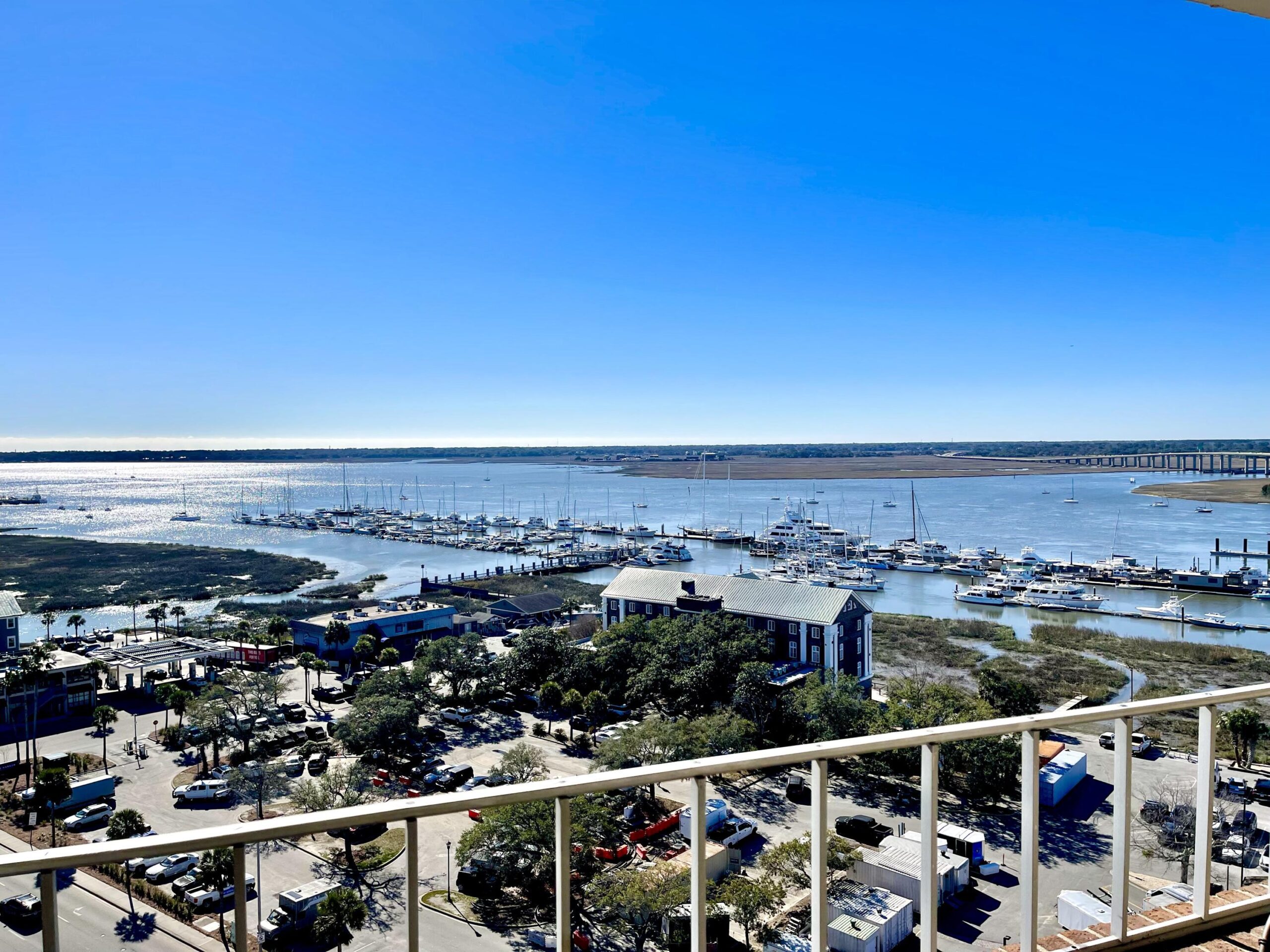 14 Lockwood Drive 12 E balcony view of ocean sold by oyster point